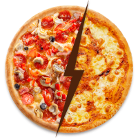 Пицца Две половинки 33 см